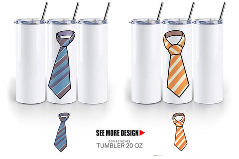 Tumbler Necktie Sublimation artnoy 