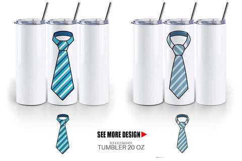 Tumbler Necktie Sublimation artnoy 