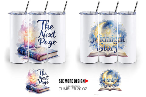 Tumbler Night Owl Quotes Sublimation artnoy 