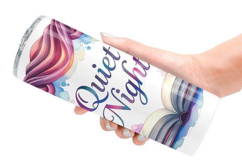 Tumbler Night Owl Quotes Sublimation artnoy 