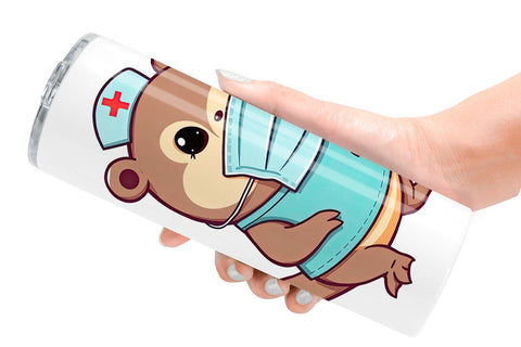 Tumbler Nurse Platypus Sublimation artnoy 