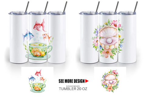 Tumbler Ocean Dreams Sublimation artnoy 