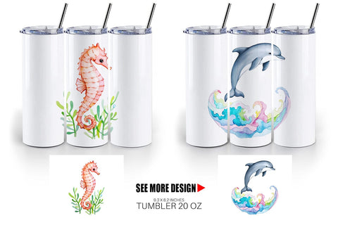 Tumbler Ocean Dreams Sublimation artnoy 
