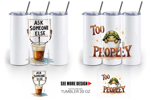 Tumbler Office Coffee Humor Sarcastic Quotes Sublimation artnoy 