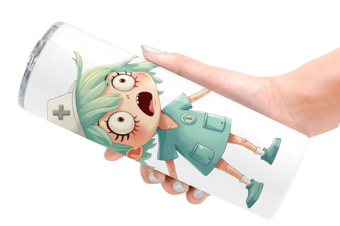 Tumbler Panic Nurse Sublimation artnoy 