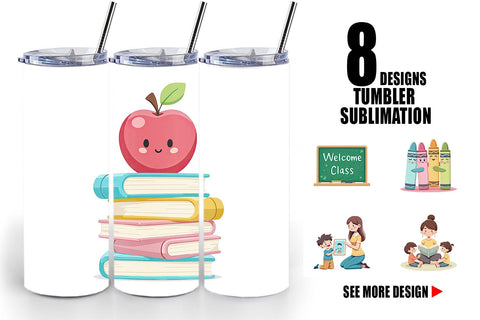 Tumbler Pastel Felt Class Sublimation artnoy 