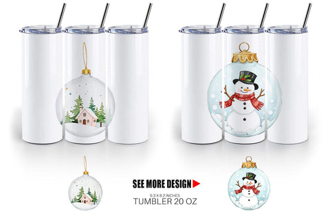 Tumbler Pastel Holiday Festive Sublimation artnoy 