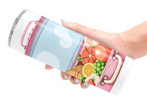 Tumbler Pastel School Essentials Sublimation artnoy 