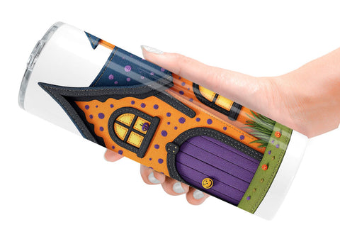 Tumbler Patchwork Halloween Cuties Sublimation artnoy 