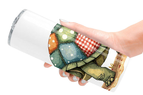 Tumbler Patchwork Pet Pals Sublimation artnoy 