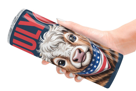 Tumbler Patriotic Animal Sublimation artnoy 