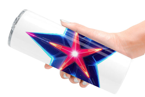 Tumbler Patriotic Stars Sublimation artnoy 