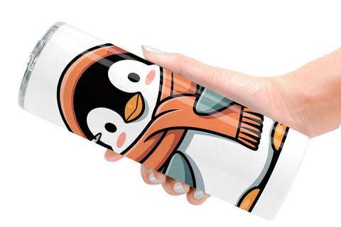 Tumbler Penguin Mood Sublimation artnoy 