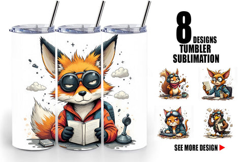 Tumbler Pilot Grumps Sublimation artnoy 