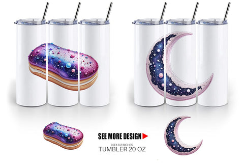 Tumbler Planetary Sweets Sublimation artnoy 