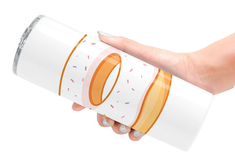 Tumbler Powdered Donut Sublimation artnoy 