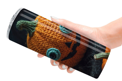 Tumbler Pumpkin Knitted Sublimation artnoy 