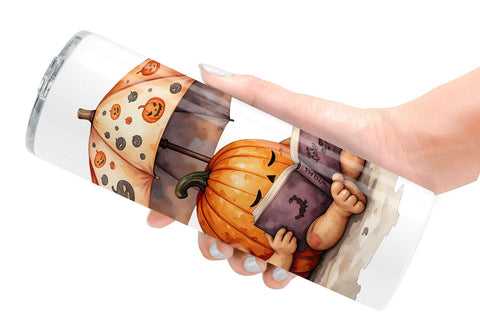 Tumbler Pumpkin Patch Summer Sublimation artnoy 