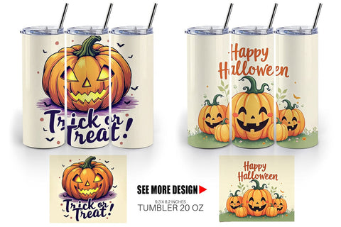 Tumbler Pumpkin Quotes Sublimation artnoy 