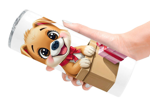 Tumbler Puppy Gift Sublimation artnoy 