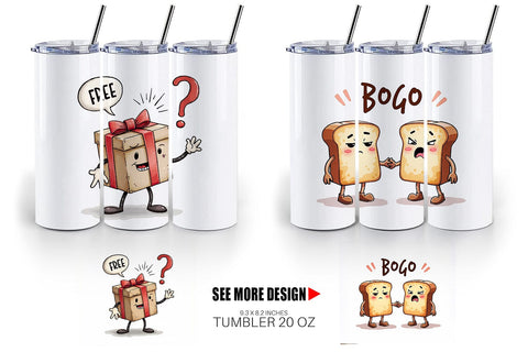 Tumbler Questionable Bargains Sublimation artnoy 
