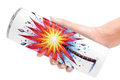 Tumbler Quirky New Year Sublimation artnoy 