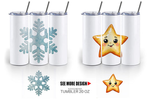 Tumbler Quirky Nordic Crafts Sublimation artnoy 