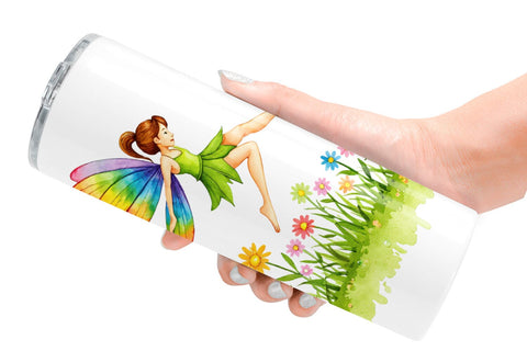Tumbler Rainbow Meadow Sublimation artnoy 