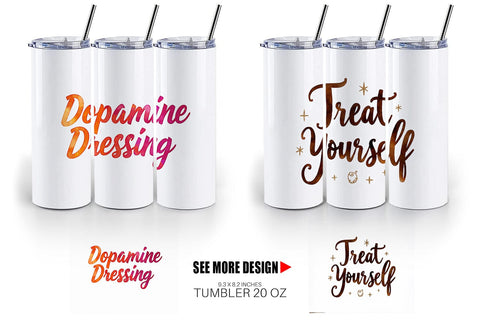 Tumbler Retail Therapy Sarcasm Sublimation artnoy 