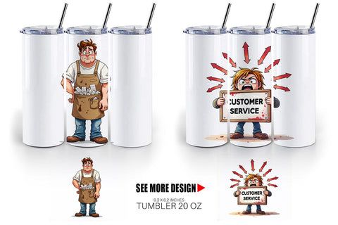 Tumbler Retail Warrior Sublimation artnoy 