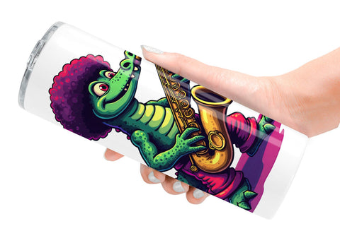 Tumbler Retro Quirky Critters Sublimation artnoy 