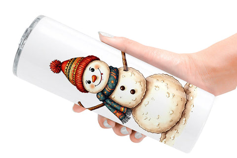 Tumbler Retro Reindeer Friends Sublimation artnoy 