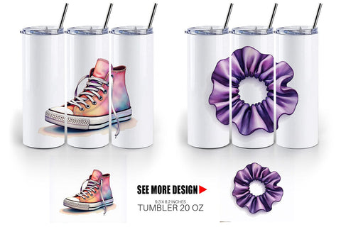 Tumbler Retro Roller Vibes Sublimation artnoy 