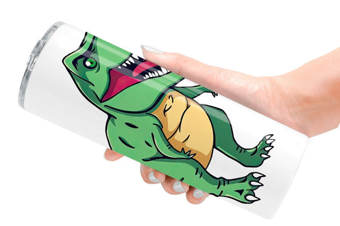 Tumbler Roaring Dinosaur Sublimation artnoy 