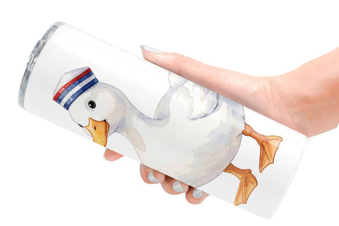 Tumbler Rustic Patriotic Farm Animals Sublimation artnoy 