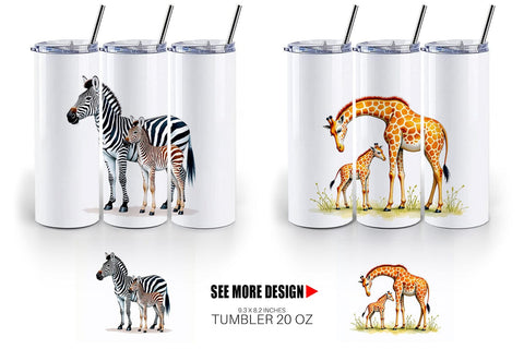 Tumbler Safari Love Sublimation artnoy 