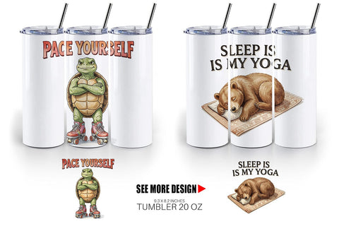 Tumbler Sarcastic Anti Fitness Vintage Sublimation artnoy 