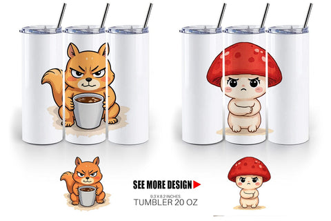 Tumbler Sarcastic Autumn Vibes Sublimation artnoy 