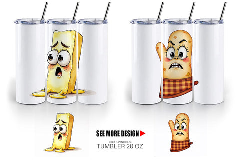 Tumbler Sarcastic Baking Day Sublimation artnoy 
