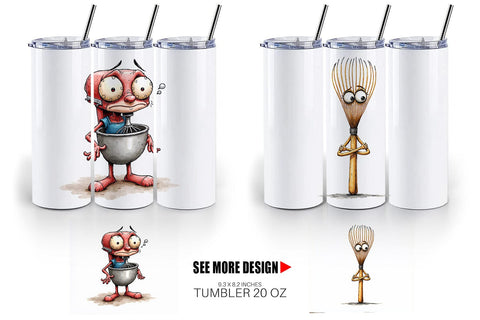 Tumbler Sarcastic Baking Day Sublimation artnoy 