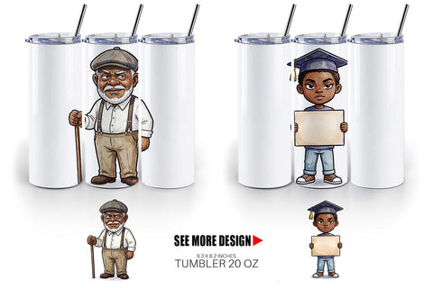 Tumbler Sarcastic Black History Sublimation artnoy 