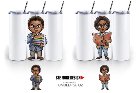 Tumbler Sarcastic Black History Sublimation artnoy 