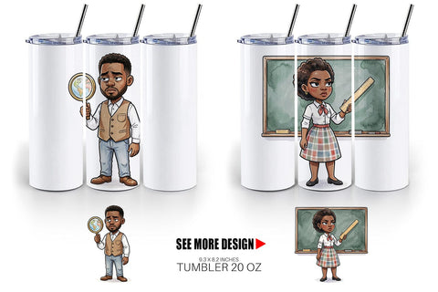 Tumbler Sarcastic Black History Sublimation artnoy 
