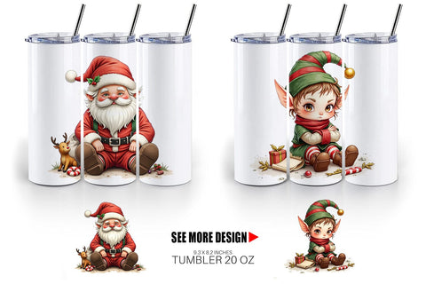 Tumbler Sarcastic Chrisrtmas Sublimation artnoy 