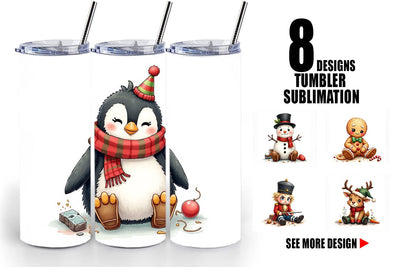 Tumbler Sarcastic Chrisrtmas Sublimation artnoy 