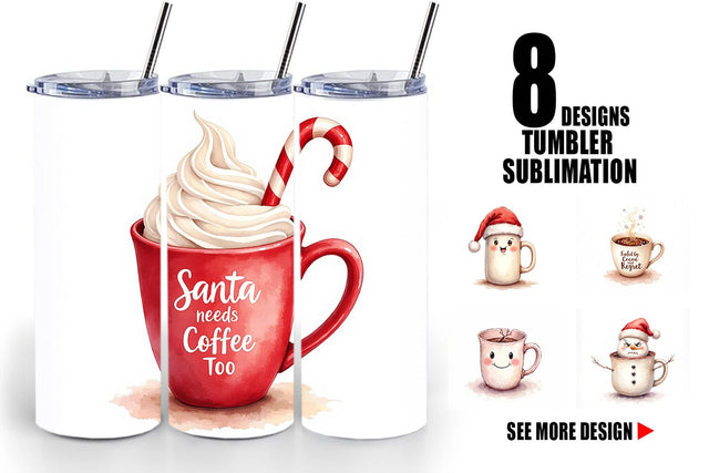 Tumbler Sarcastic Coffee Sublimation artnoy 