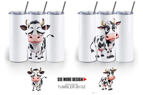 Tumbler Sarcastic Cow Sublimation artnoy 