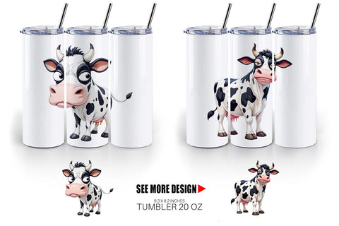 Tumbler Sarcastic Cow Sublimation artnoy 