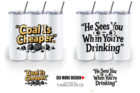 Tumbler Sarcastic Santa Quotes Sublimation artnoy 