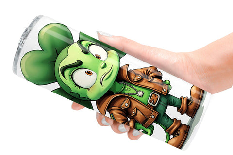 Tumbler Sarcastic Shamrock Sublimation artnoy 